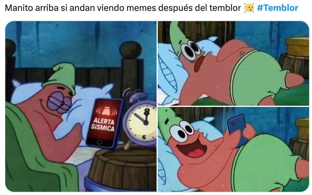 Memes del sismo del 2 de enero 2026