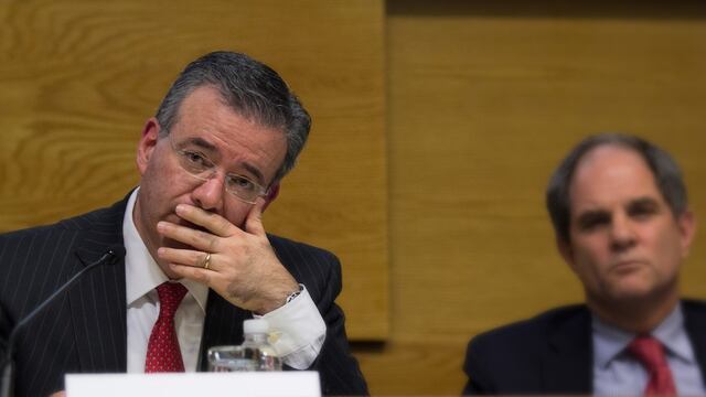 Alejandro Díaz de León, gobernador del Banco de México.