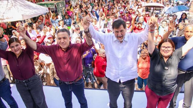 Gerardo Fernández Noroña en Sinaloa