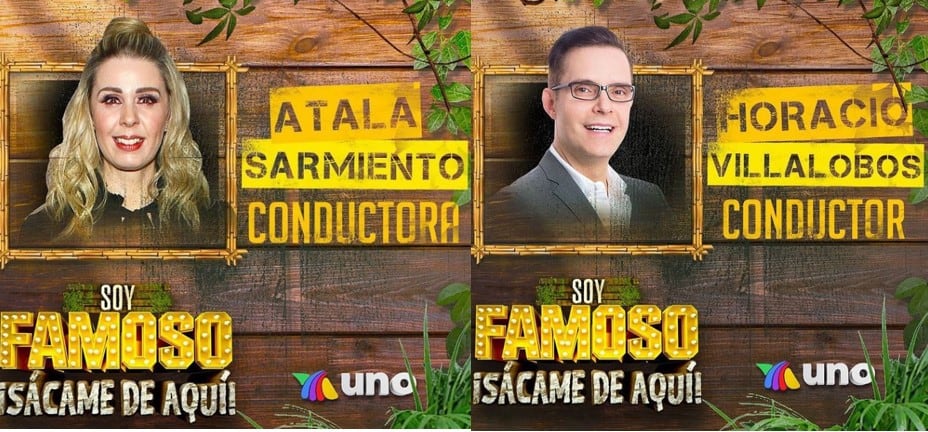 Conductores de ‘Soy famoso ¡sácame de aquí!’