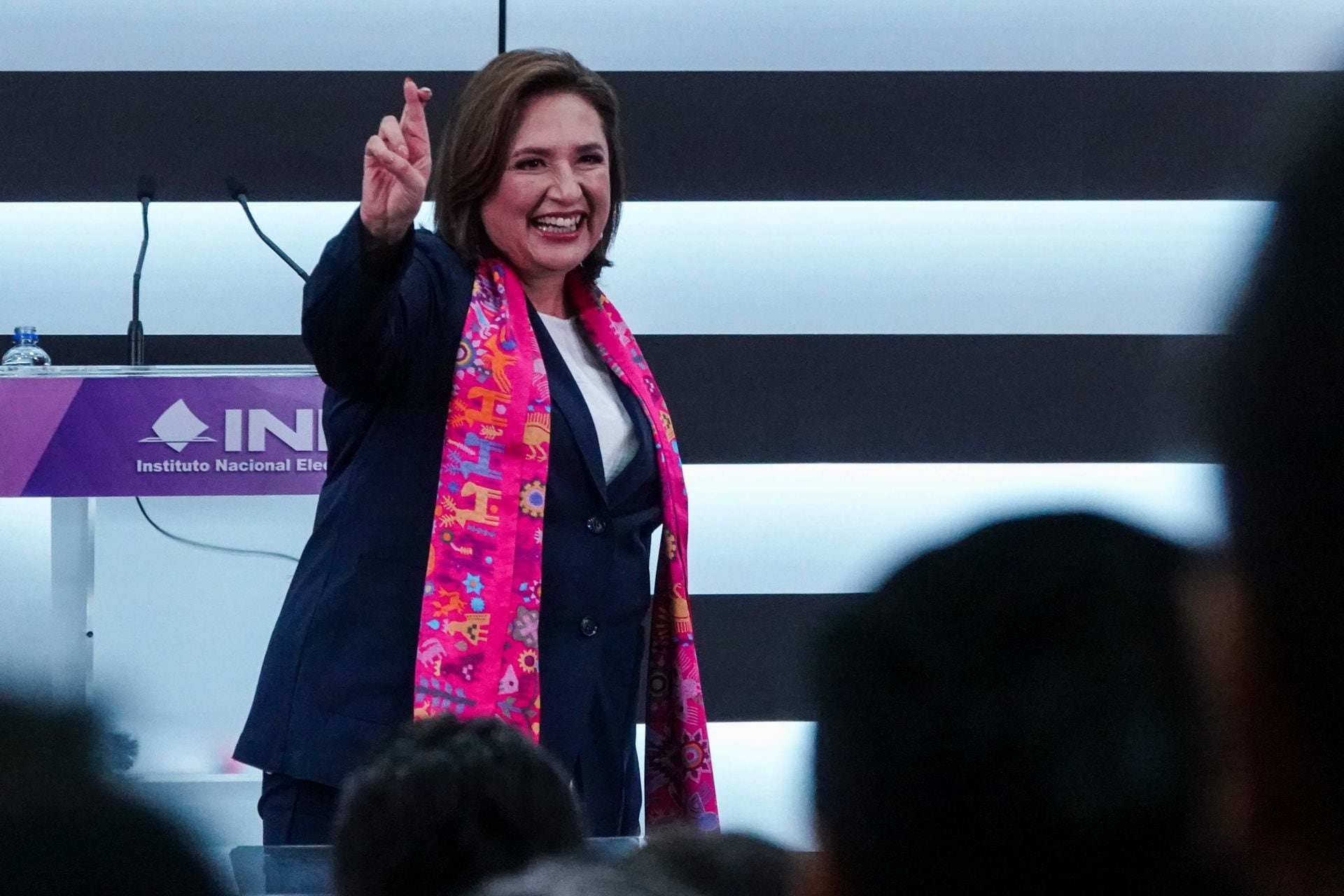 Xóchitl Gálvez registra candidatura ante el INE