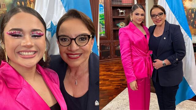 Cesia recibe reconocimiento por Xiomara Castro, presidenta de Honduras.