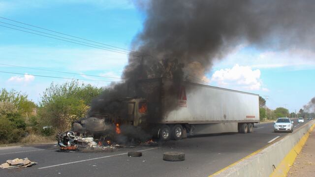 Bloqueos en Celaya por detención de "El Marro".