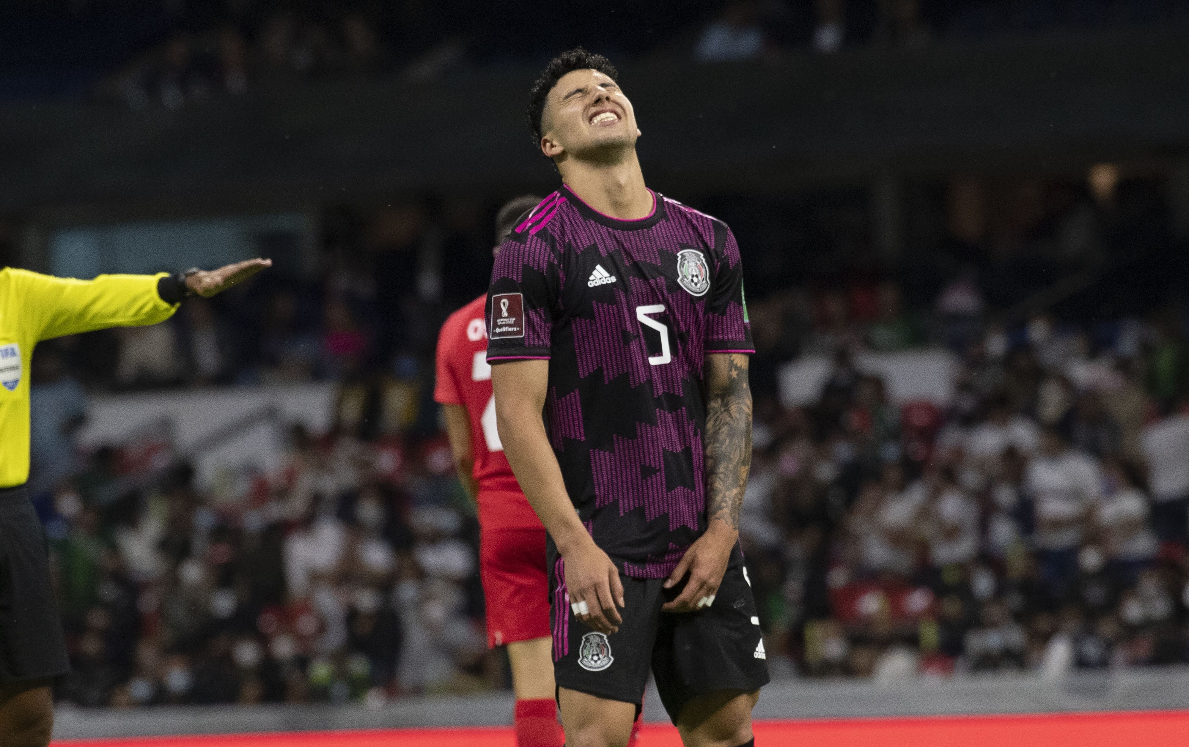 Jorge Sanchez en el México vs Canadá