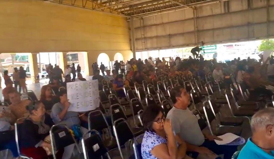 Evento de Adán Augusto López en la Expo Ganadera de Guadalupe, NL/Foto: Paco Peña, para Plácido Garza