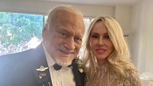 Buzz Aldrin, el segundo astronauta que pisó la Luna se casó por tercera vez a los 93 años.
