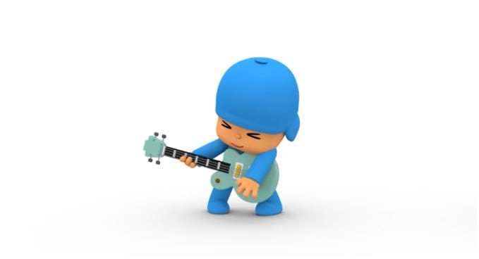Capítulo Pocoyó aprende a tocar instrumentos musicales por Día del Músico