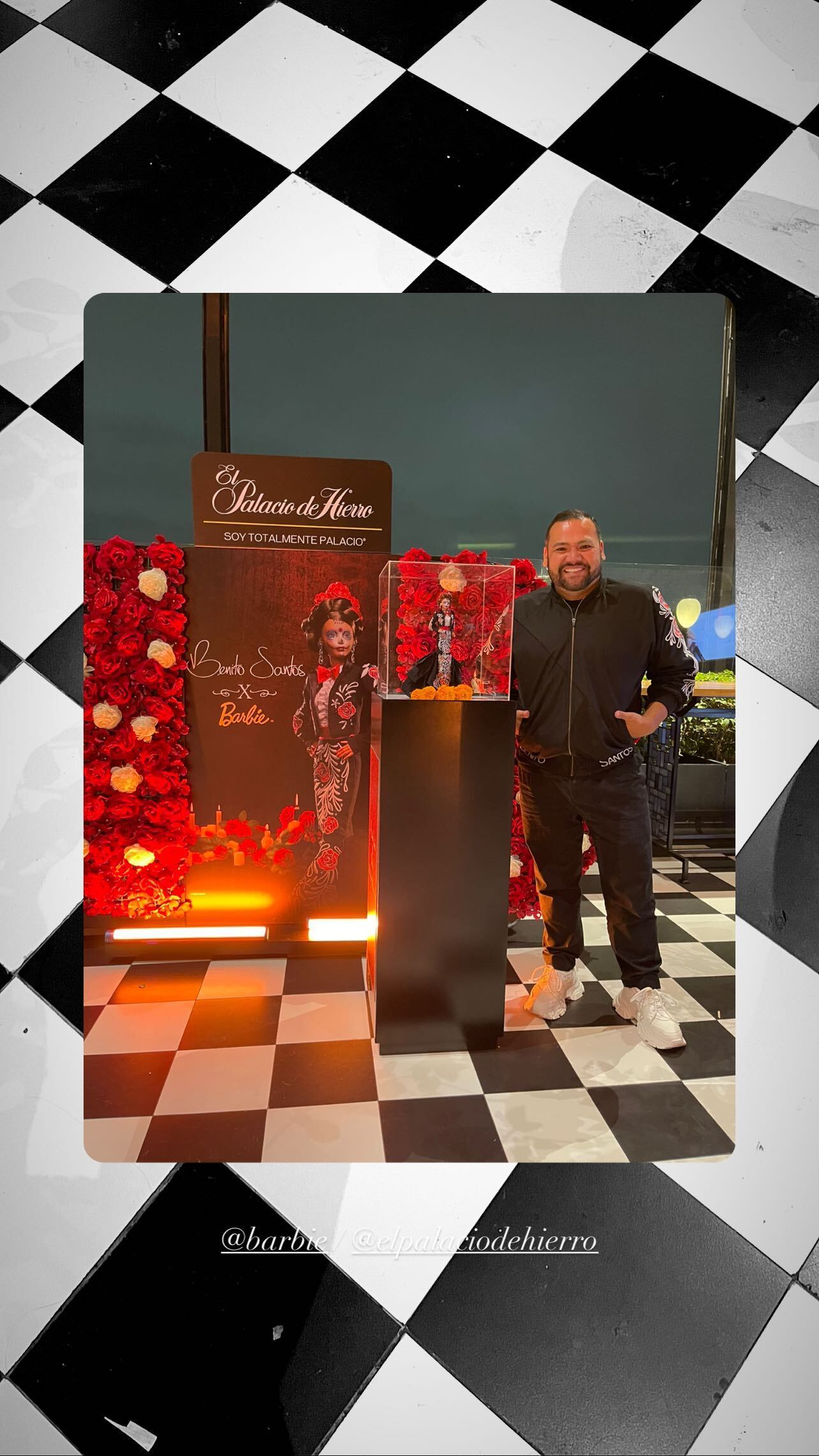 Benito Santos presenta Barbie de Día de Muertos 2022