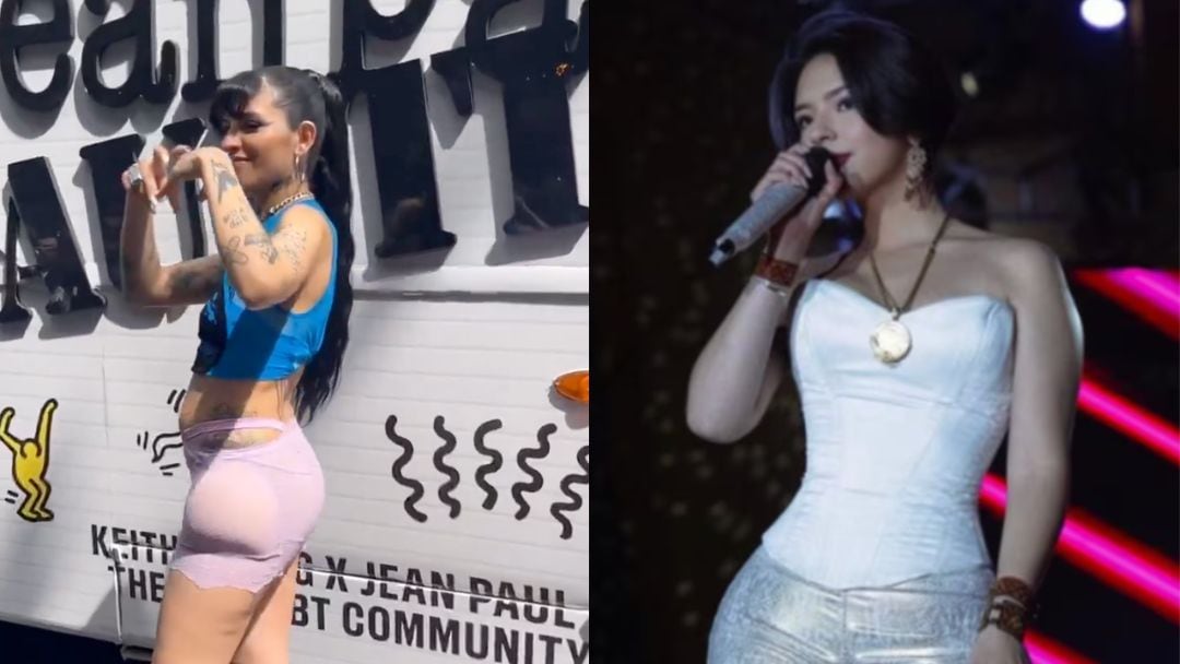 Cazzu aparece con faldita de esponjas ¿burla a Ángela Aguilar?