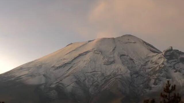 Volcán Popocatépetl el 7 de febrero