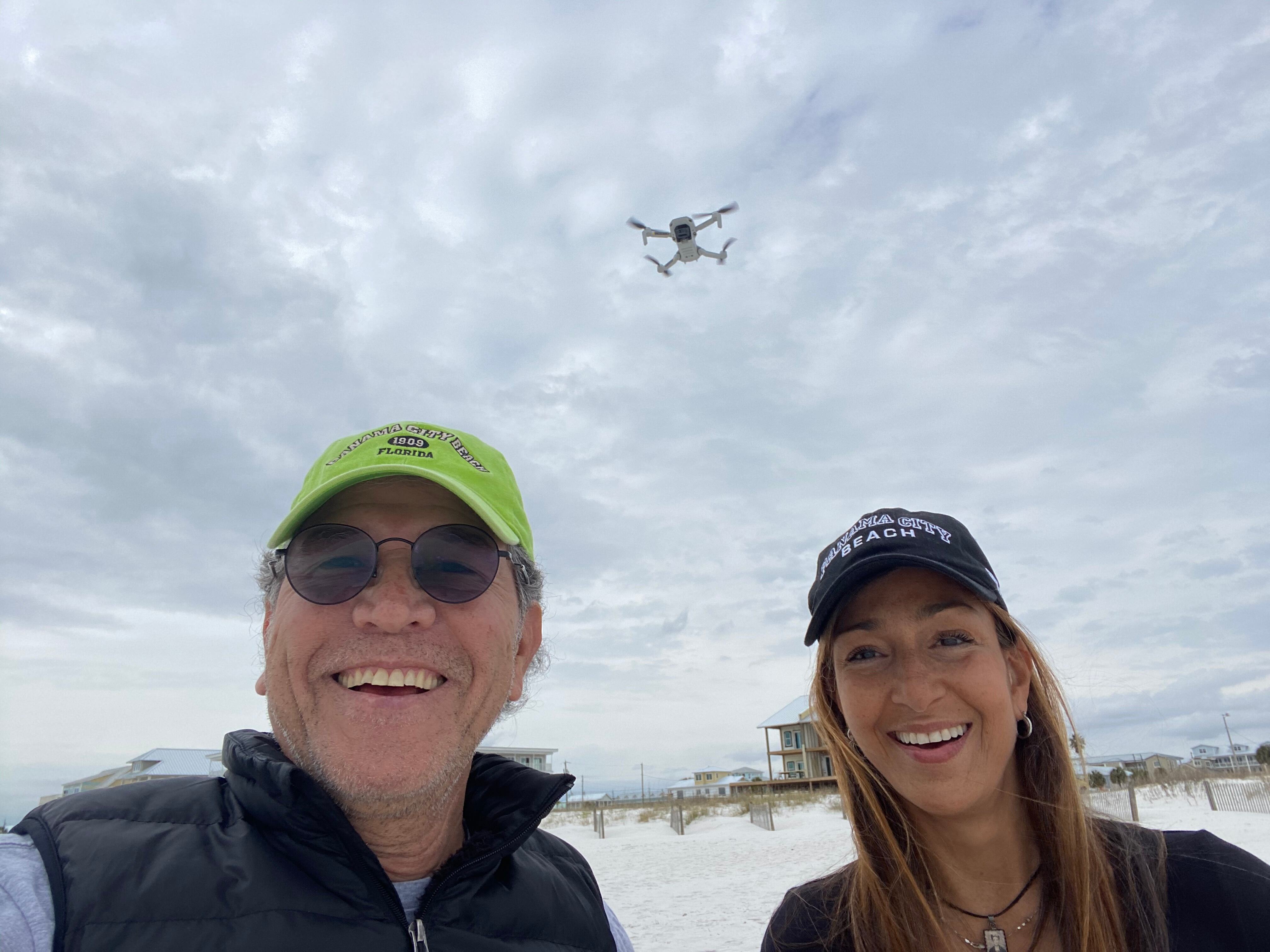 "Jimmy" no pudo volar en los alrededores del estadio "Raymond James".