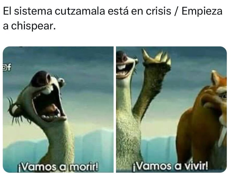 Memes por lluvia en CDMX y Edomex