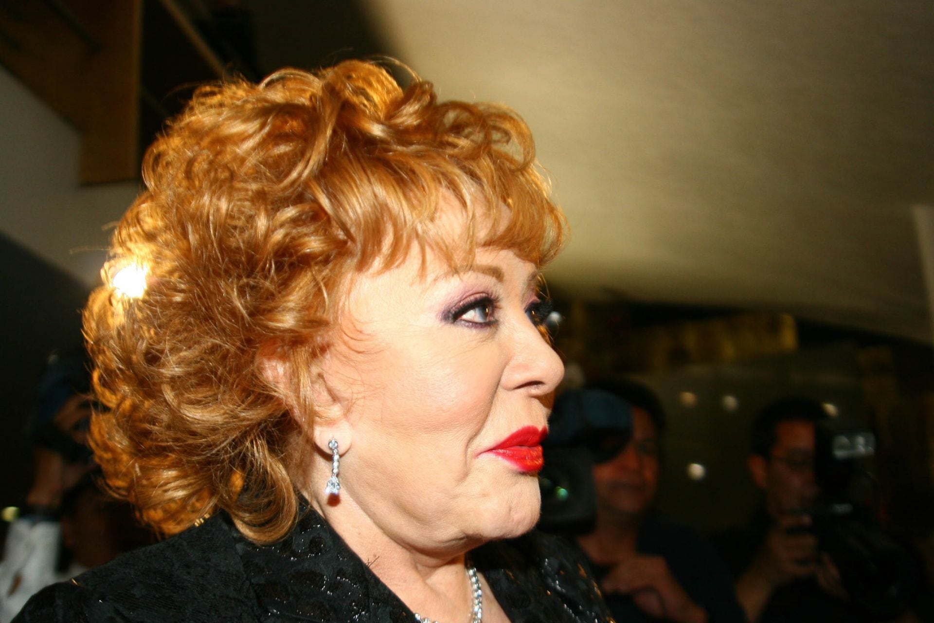 Silvia Pinal de perfil
