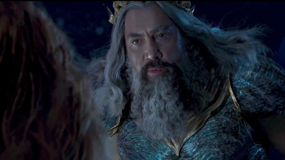 Rey Tritón en La Sirenita