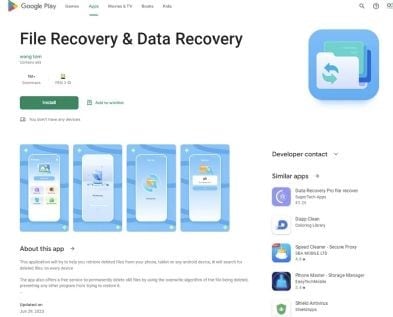 App de Android que roba datos