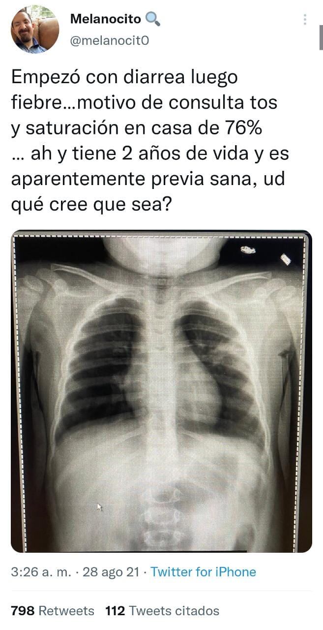 Publicación de Twitter