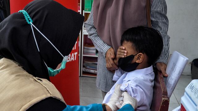 Vacunación a niños