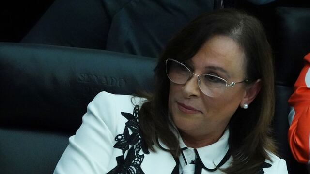 Rocío Nahle compareció ante la Comisión de Energía del Senado de la República.