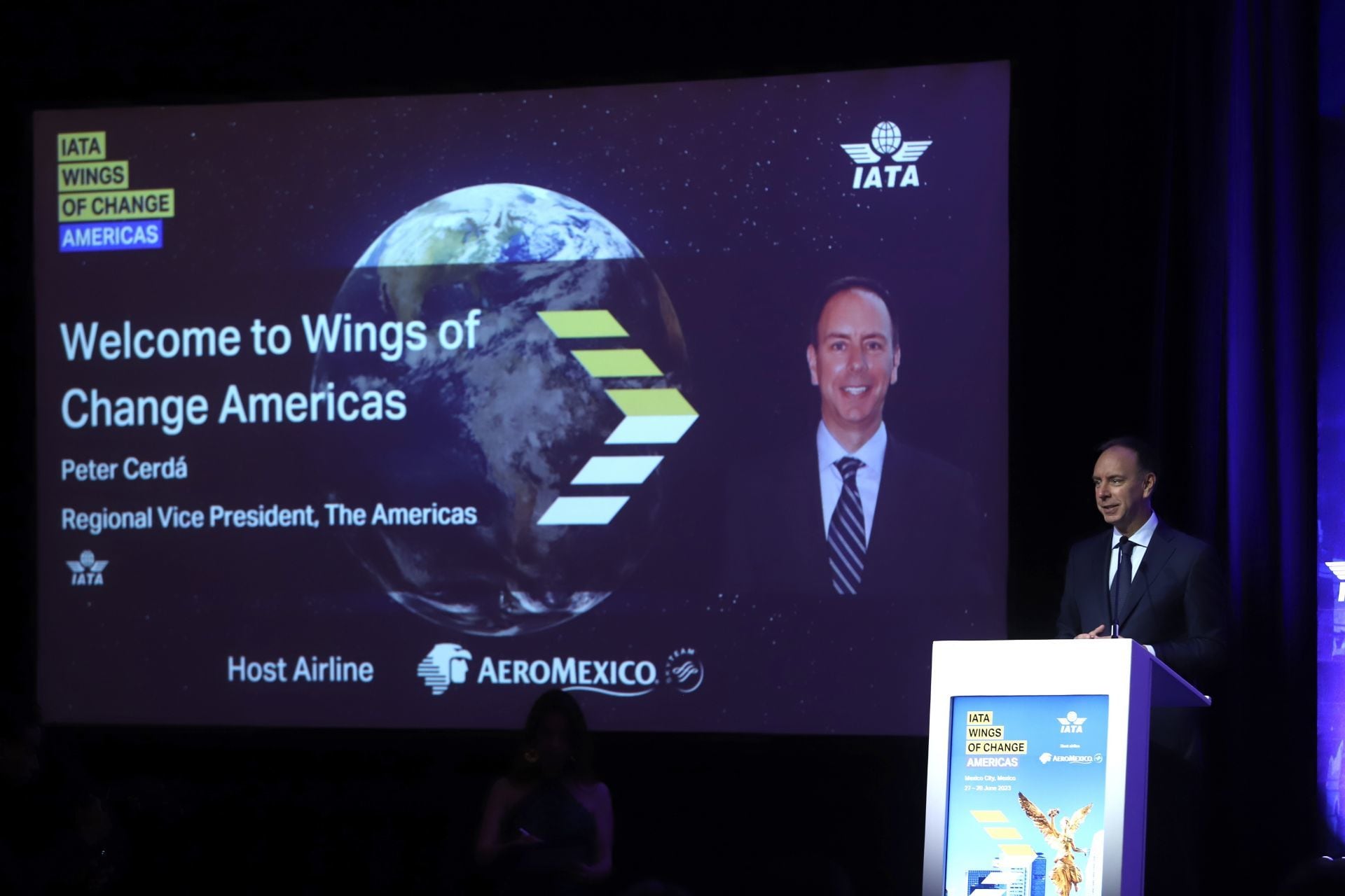 Foro Wings of Change Americas 2023.