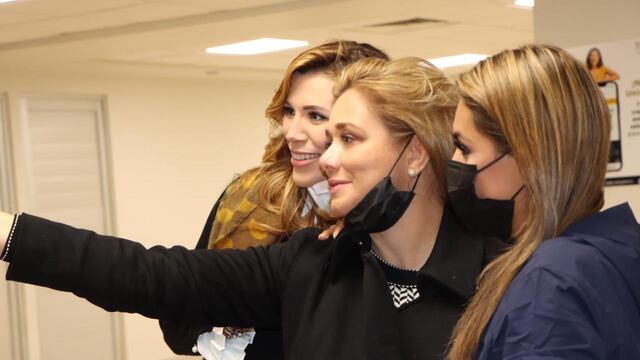 Maru Campos con gobernadoras de Morena/ @MaruCampos_G