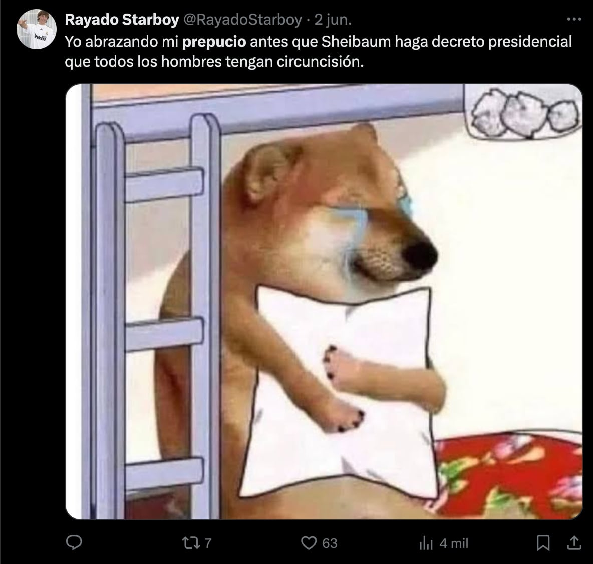 Memes sobre la falsa circuncisión obligatoria de Claudia Sheinbaum
