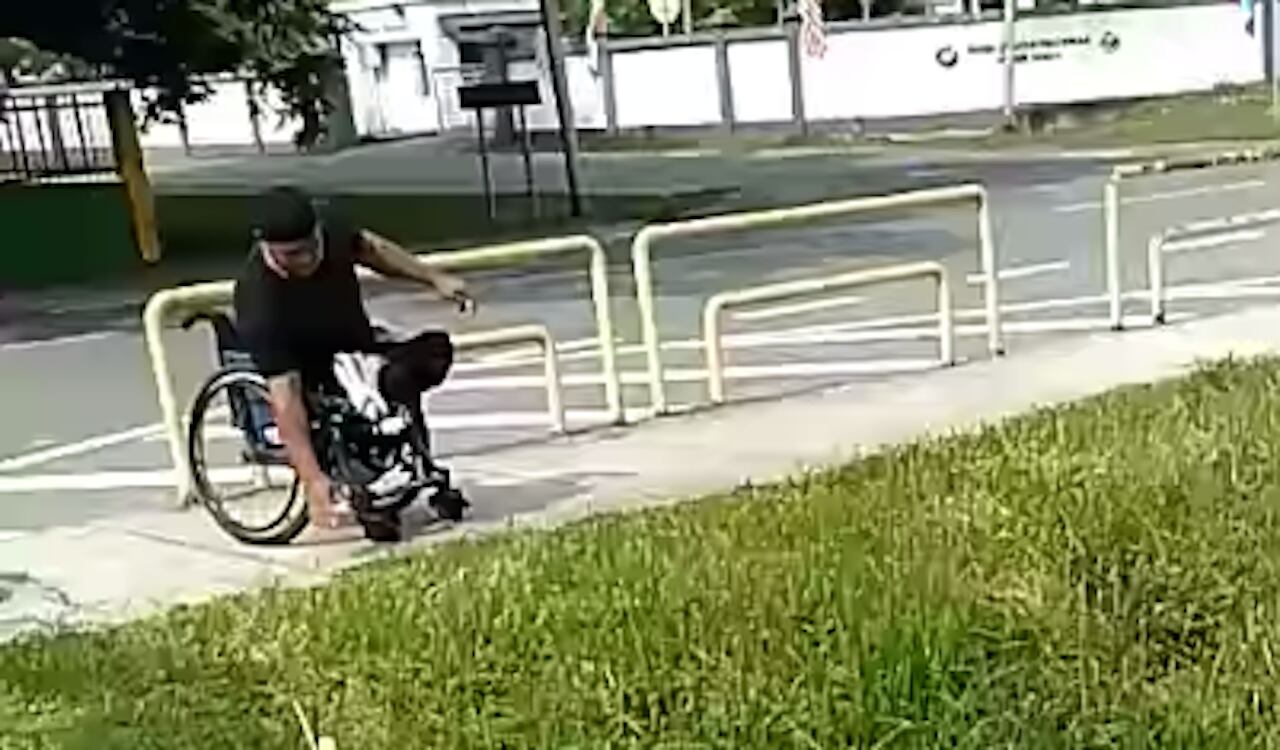 Abu Fathiyyaturahma previo a su heorica acción