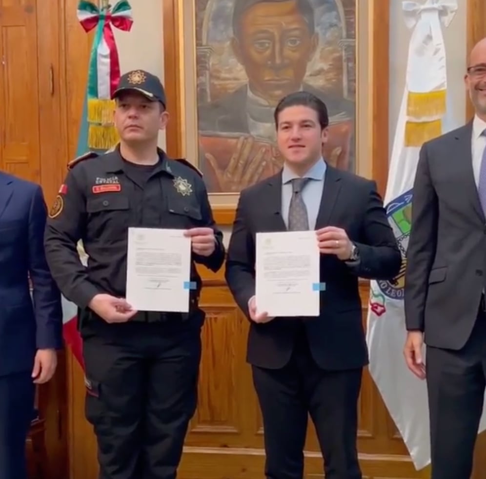 Samuel García anuncia que Gerardo Escamilla dirigirá Fuerza Civil de Nuevo León