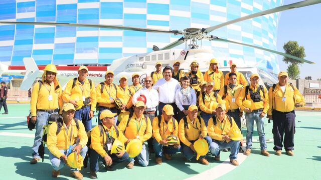 Sergio Salomón reactiva helicópteros para servicios de salud