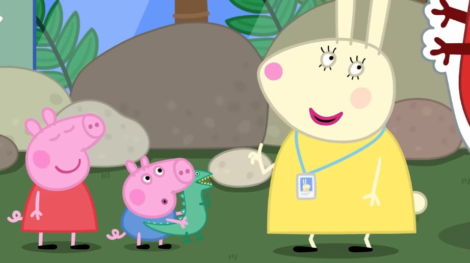 Peppa Pig español por estreno de Jurassic World Rebirth