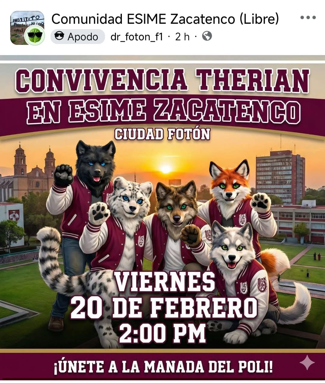 Reunión therian IPN