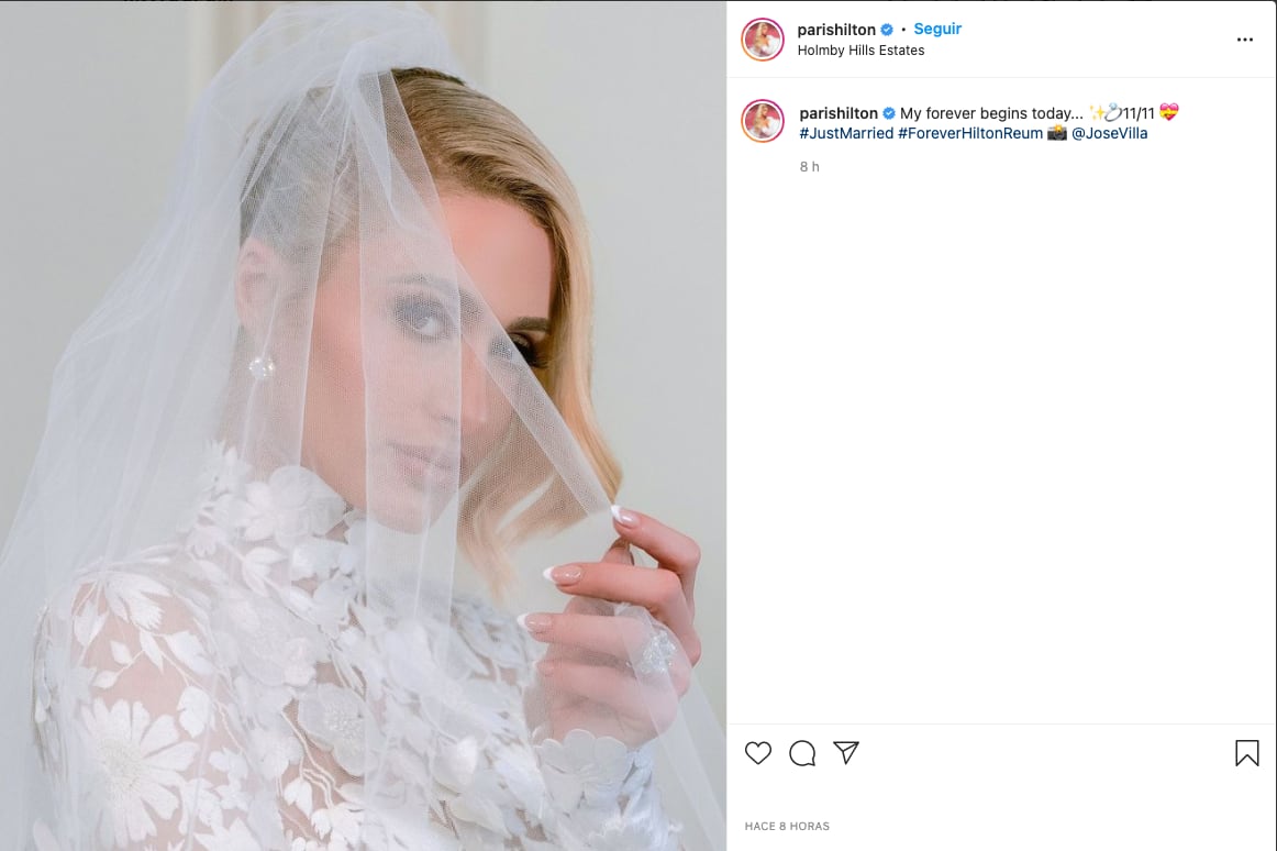 Paris Hilton se casa con Carter Reum