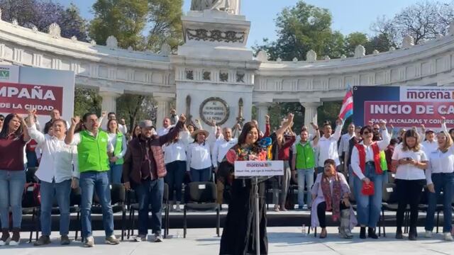 Clara Brugada encabeza pasa lista a candidatos de Morena para alcaldías a la CDMX