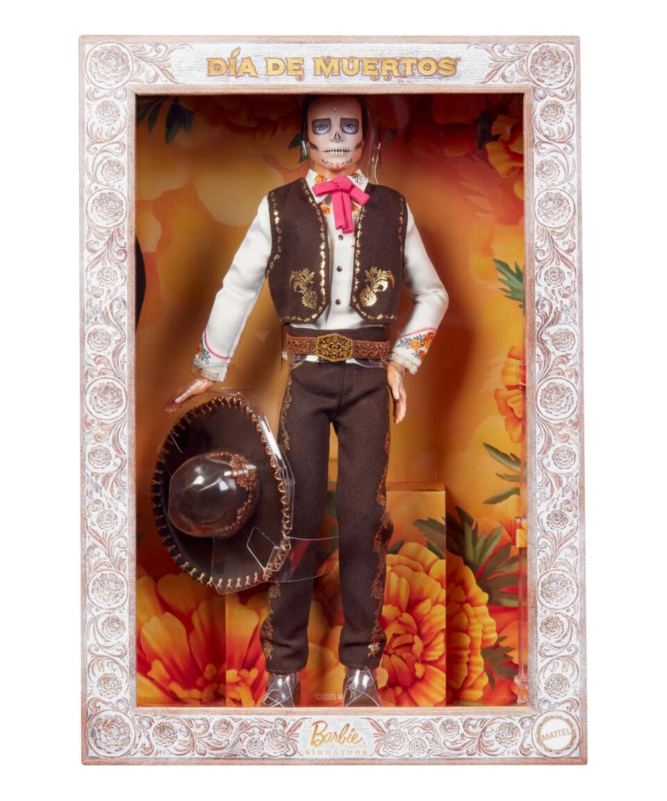 Ken de Barbie Día de Muertos 2025
