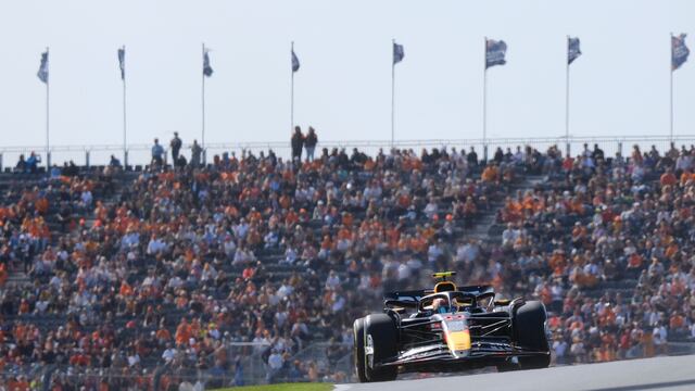 Checo Pérez en el GP de Países Bajos