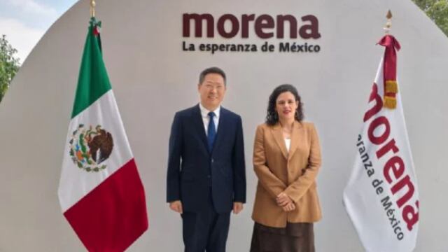 Pese a presiones de EU, Luisa Alcalde se reúne con embajador de China