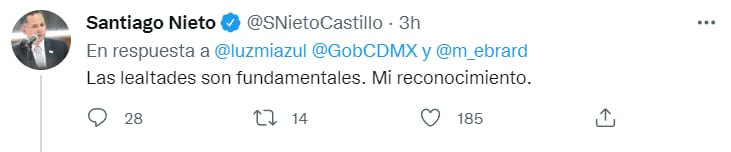 Santiago Nieto respondió a funcionaria de la CDMX que denunció renuncia