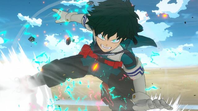 Deku en My Hero One's Justice 2