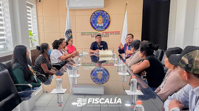 Fiscalía de Guerrero atiende a familiares de personas desaparecidas