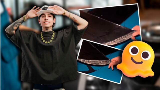 Vandalizan carro de Natanael Cano