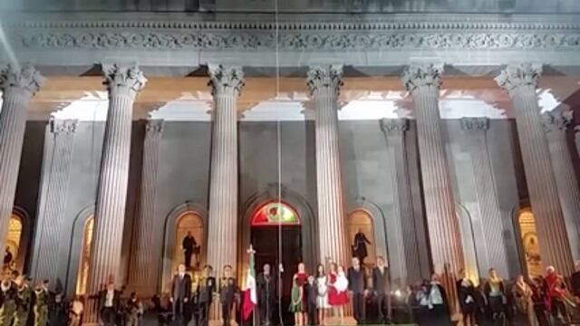 Ceremonia del Grito de Independencia