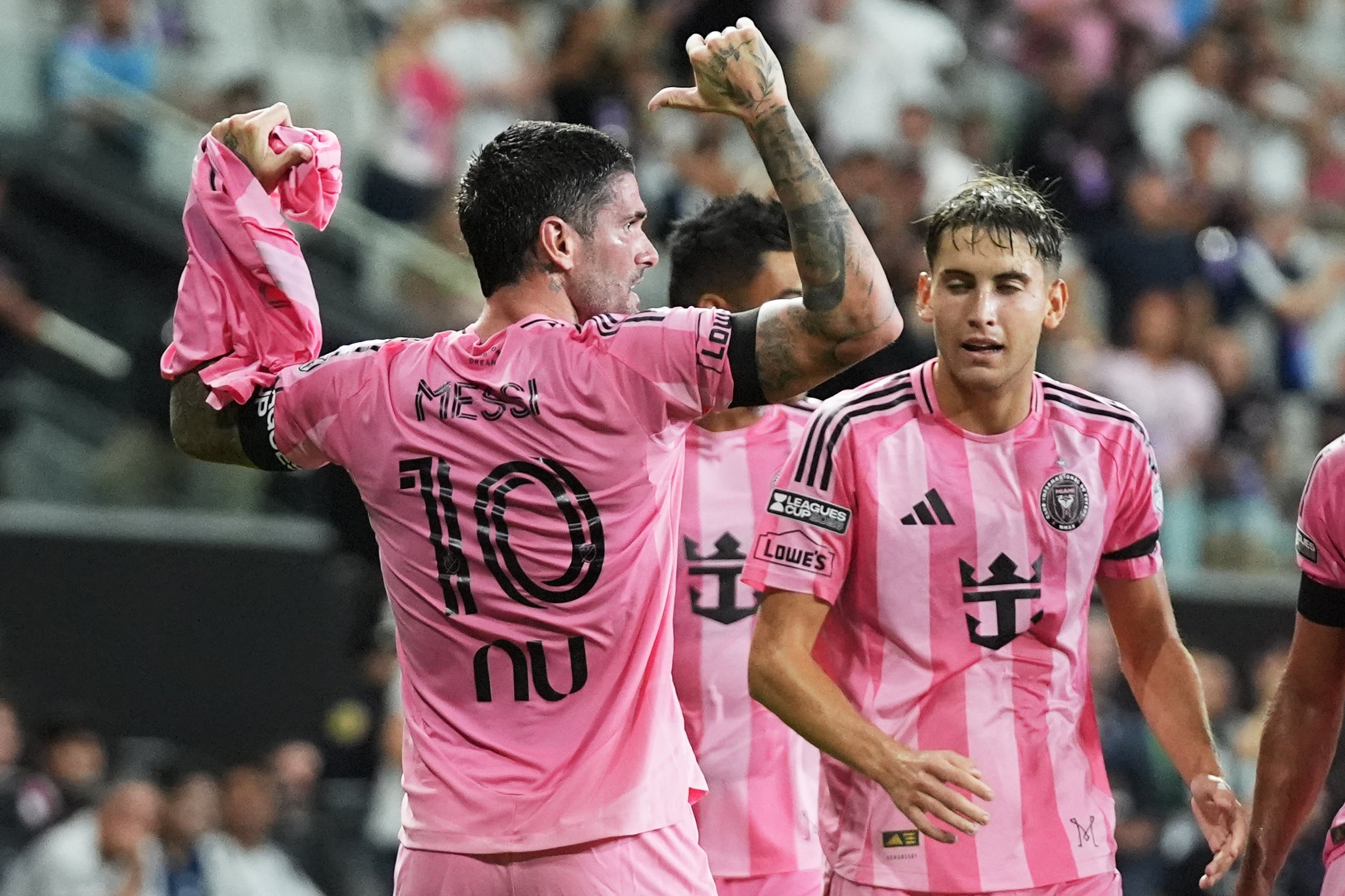 Inter Miami enfrentó a Rayados en la Leagues Cup 2026.
