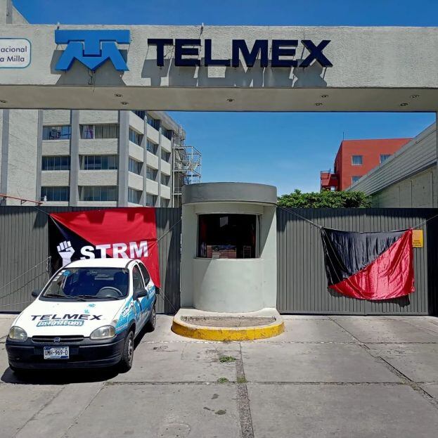 Huelga en Telmex