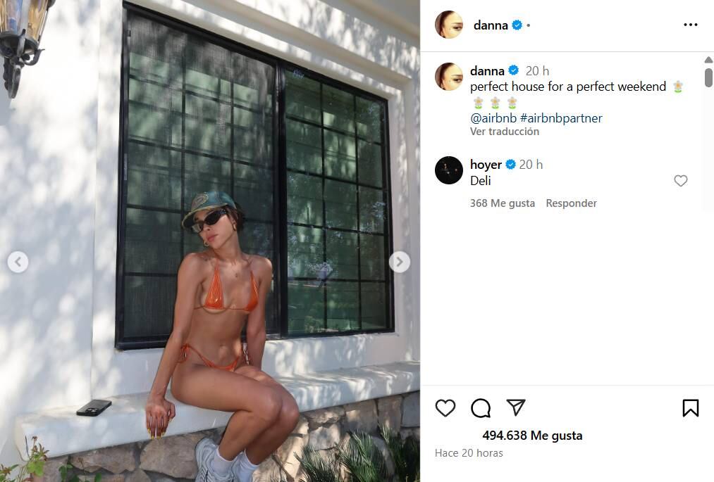 Alex Hoyer es el fan número uno de Danna Paola