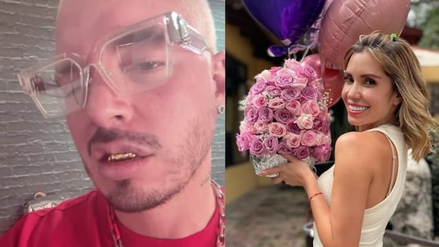 J Balvin felicita a Andrea Escalona por su cumpleaños.