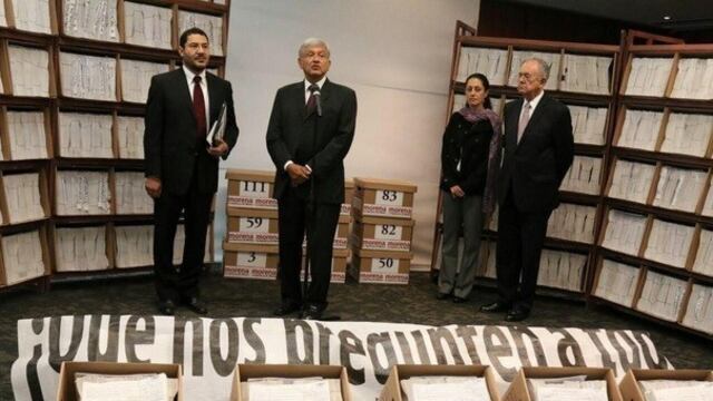 <span>Los documentos, entregados en 136 cajas con 308 mil 683 fojas, habrán de ser remitidos al Instituto Nacional Electoral (INE).</span>