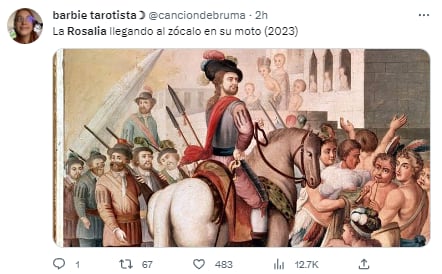 Memes concierto Rosalía en la Zócalo de la CDMX