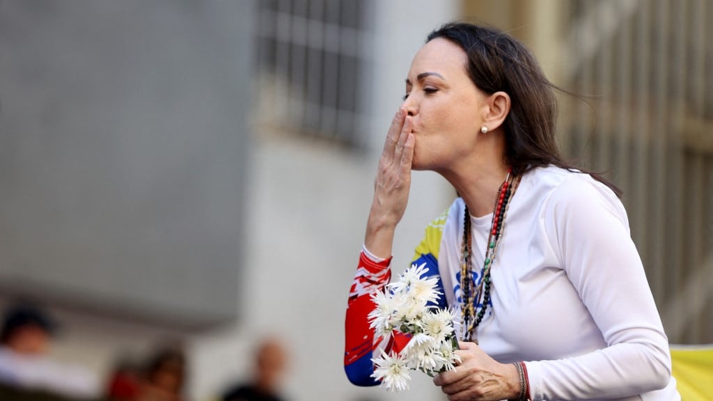 María Corina Machado afirma que solo podrá recibir el Nobel de la Paz si Maduro deja el poder