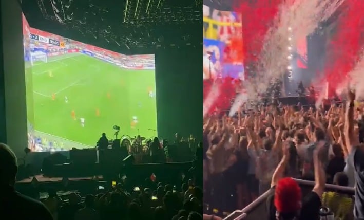 The Killers celebra el pase de Inglaterra a la final de Eurocopa 2024