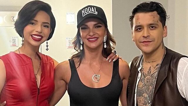 Mariana Seoane estuvo muy cerquita de Ángela Aguilar y Christian Nodal, pero no vio el anillo de matrimonio