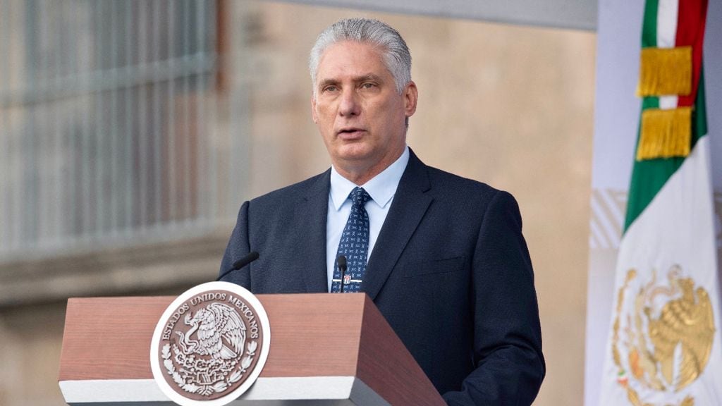 Miguel Díaz-Canel se solidariza con México por descarrilamiento de Tren Interoceánico